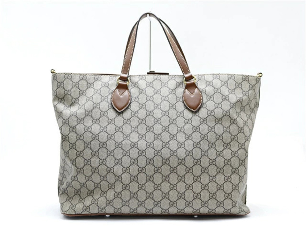 Gucci Shoulder Bag GG Supreme Calfskin